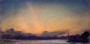 1885年9月4日の日没 作： William Ascroft